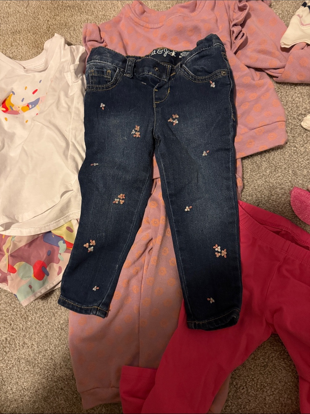 2t Girls Mixed Clothing Lot - Pink, White, Peach, Blue - Picture 6 of 15